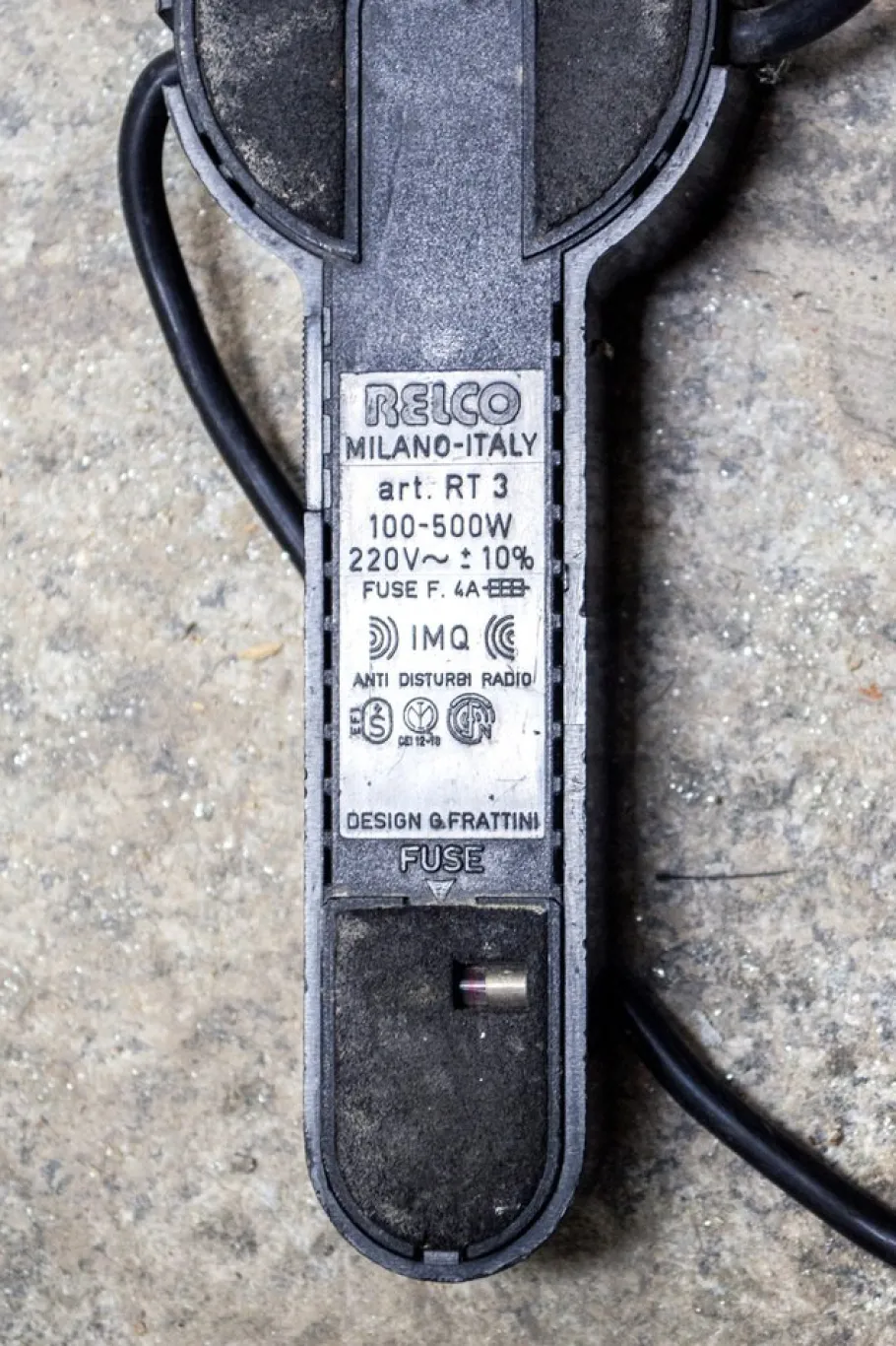 Discount Pamono Ground Lamp by Gianfranco Frattini for Relco Milano, Italy, 1980s