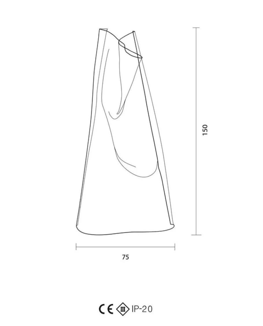 Sale Pamono Gweilo Han Gr Golden Led Profile Floor Lamp by Partisans