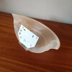 Best Pamono Half Bell Wall Light in Milky Glass