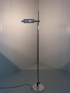 Discount Pamono Halo 250 Floor Lamp by Baltensweiler, Switzerland, 1980s
