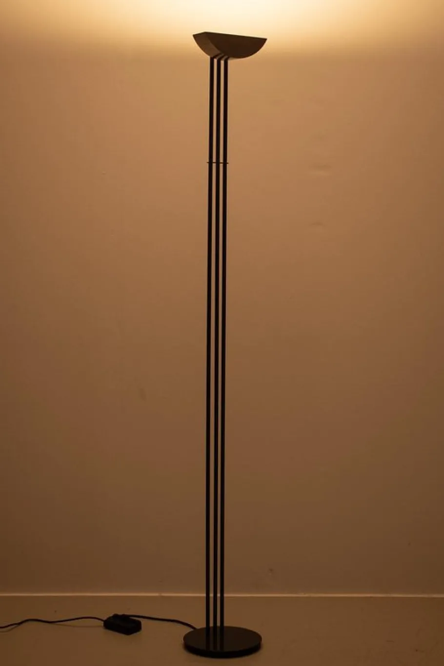 Pamono Halogen Floor Lamp in Metal