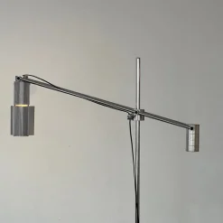 New Pamono Haloprofil 8008 Floor Lamp by Viktor Frauenknecht for Swiss Lamps International, 1970s