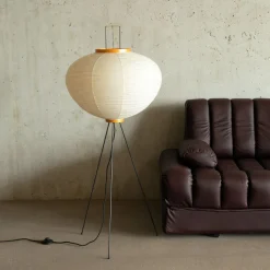 Discount Pamono Hand-Crafted Model 10A Akari Light Sculpture by Isamu Noguchi for Ozeki, Japan, 2000s