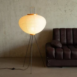 Discount Pamono Hand-Crafted Model 10A Akari Light Sculpture by Isamu Noguchi for Ozeki, Japan, 2000s