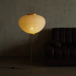 Discount Pamono Hand-Crafted Model 10A Akari Light Sculpture by Isamu Noguchi for Ozeki, Japan, 2000s