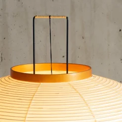 Discount Pamono Hand-Crafted Model 10A Akari Light Sculpture by Isamu Noguchi for Ozeki, Japan, 2000s