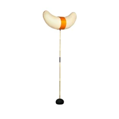 New Pamono Hand-Crafted Model BB3-33s Akari Light Sculpture by Isamu Noguchi for Ozeki, Japan