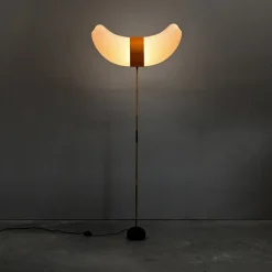 New Pamono Hand-Crafted Model BB3-33s Akari Light Sculpture by Isamu Noguchi for Ozeki, Japan