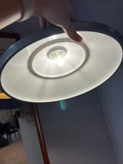 Best Pamono Hanging Lamp Model 118564 in Gray White by Louis Poulsen