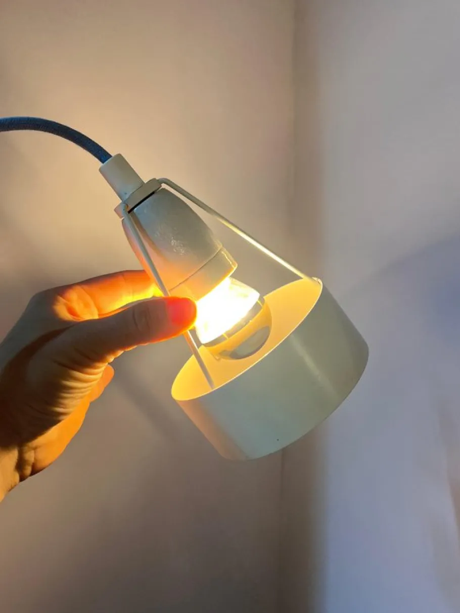 Best Pamono Hanging Lamps Type 16800 in White from Louis Poulsen, Set of 2