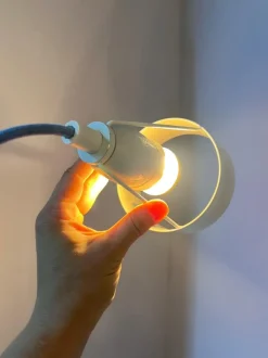 Best Pamono Hanging Lamps Type 16800 in White from Louis Poulsen, Set of 2