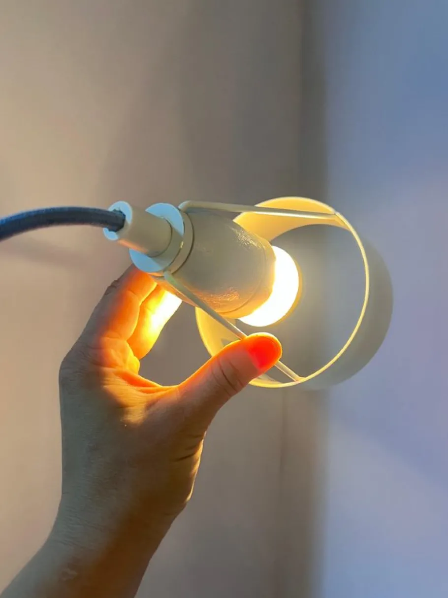 Best Pamono Hanging Lamps Type 16800 in White from Louis Poulsen, Set of 2