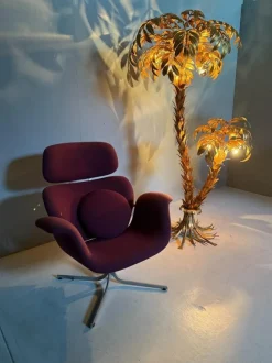 Outlet Pamono Hans Kögl Two Trunk Palm Tree Floor Lamp 1970s Germany