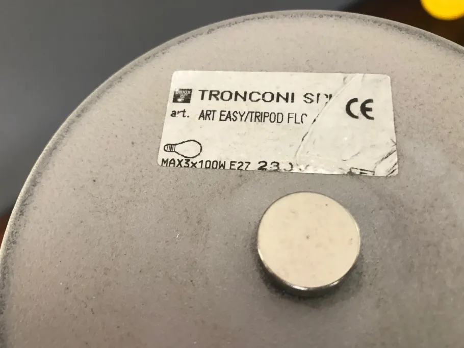 Pamono Height-Adjustable Model Easy Mechanics Floor Lamp by Christophe Pillet Tronconi, 1990