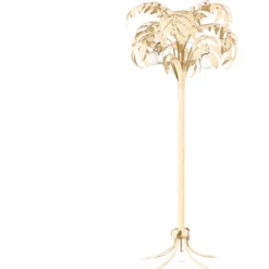 Discount Pamono Hollywood Regency Cream White Palm Tree Floor Lamp by Hans Kögl, 1970s