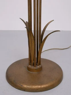 Online Pamono Hollywood Regency Gold Flower Shaped Floor Lamp, 1980s