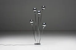 Discount Pamono Hydra Floor Lamp attributed to Pierre Folie for Jacques Charpentier, France, 1970s