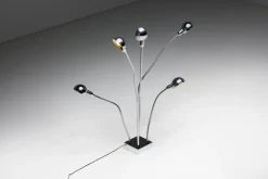 Discount Pamono Hydra Floor Lamp attributed to Pierre Folie for Jacques Charpentier, France, 1970s