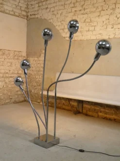 Discount Pamono Hydra Floor Lamp by Pierre Folie, 1970s
