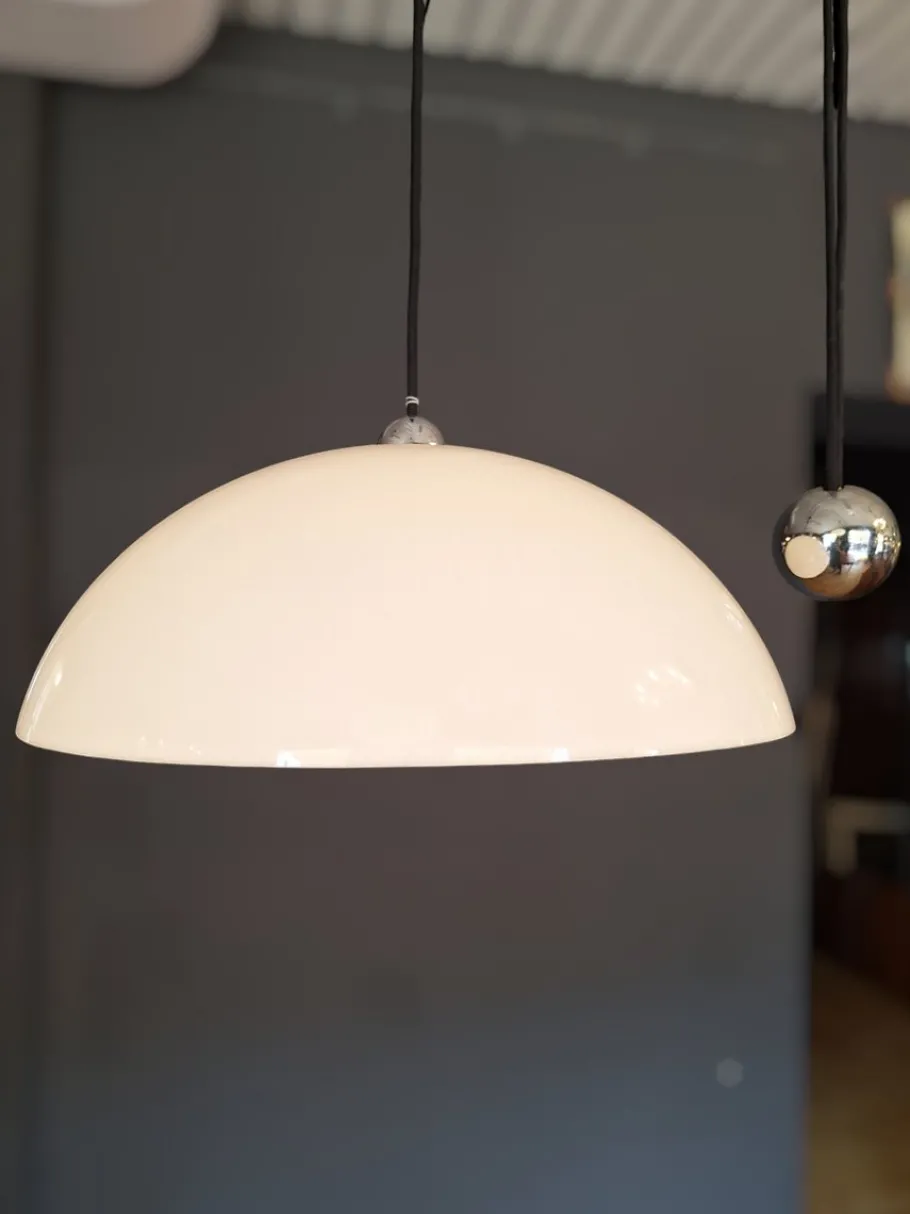 Best Pamono Impiccato Counterweight Ceiling Lamp by Vico Magistretti for Artemide, 1972, 1970s