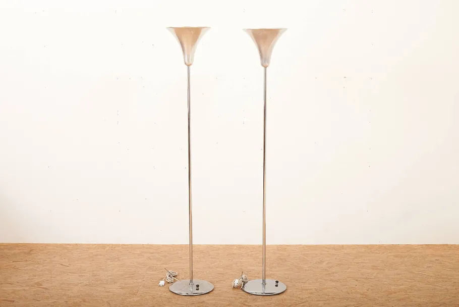 Pamono Indi-Leuchte Floor lamp by Hin Bredendieck/ Sigfried Giedion for BAG Turgi, 1930s