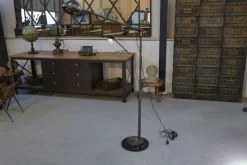 Discount Pamono Industrial Adjustable Metal Workshop Spotlight Floor Lamp, 1950s
