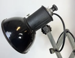 Best Pamono Industrial Black Enamel Scissor Wall Lamp, 1950s