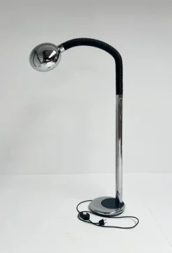 New Pamono Industrial Floor Lamp by Herda, 1970s