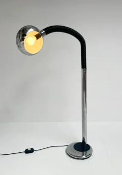 New Pamono Industrial Floor Lamp by Herda, 1970s