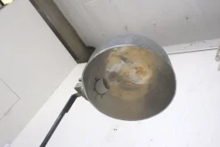 Clearance Pamono Industrial Floor Lamp with Adjustable Shade, 1950s