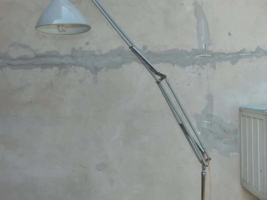 Best Pamono Industrial Floor Lamp,1970s