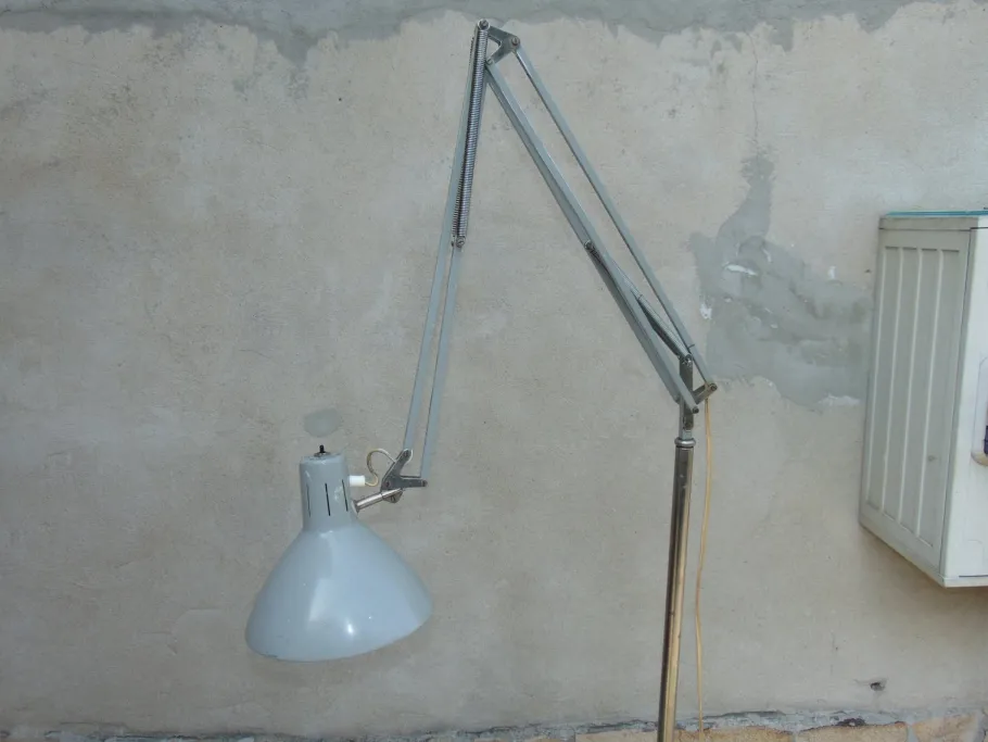 Best Pamono Industrial Floor Lamp,1970s