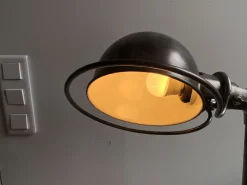 Best Pamono Industrial Graphite Floor Lamp by Jean-Louis Domecq for Jieldé, 1950s