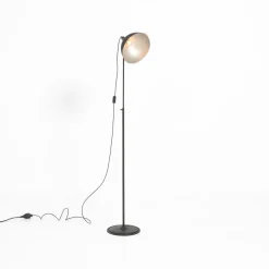 Hot Pamono Industrial Studio Floor Lamps from Narita, Set of 2