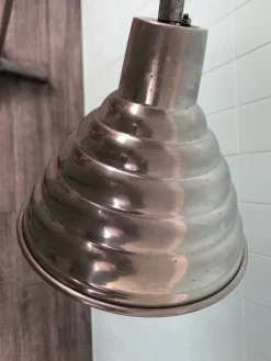 Hot Pamono Industrial Studio Study Lamp in Steel & Aluminum, Italy, 1950s