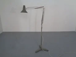 Discount Pamono Industrial Terry Architectural Floor Lamp by H. Busquet for Hala, 1950s