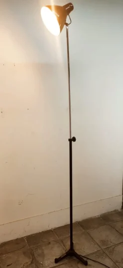 Hot Pamono Industrial Theater Light with Stand and Wheels from Ng. Marcucci Milano