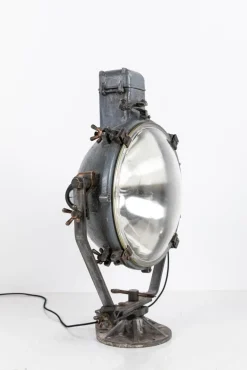 Online Pamono Industrial WWII Ship Searchlight from GEC, 1940s