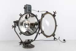 Online Pamono Industrial WWII Ship Searchlight from GEC, 1940s