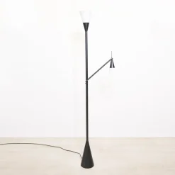 Best Pamono Iron Floor Lamp, 1980s