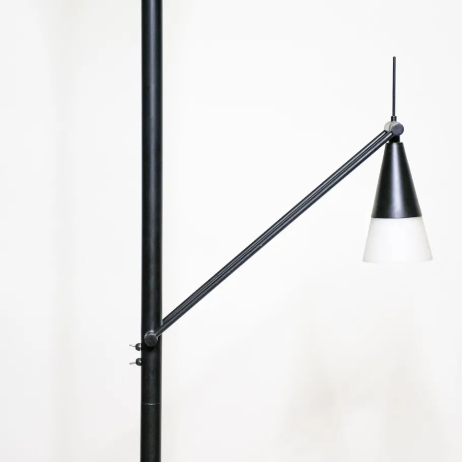 Best Pamono Iron Floor Lamp, 1980s