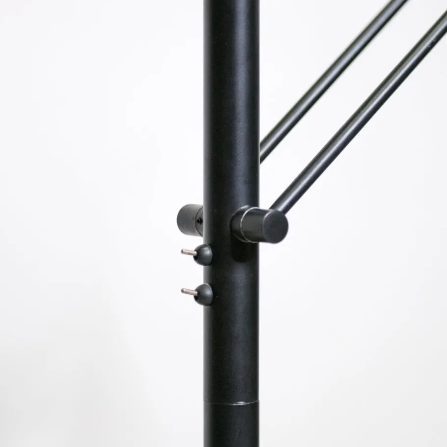 Best Pamono Iron Floor Lamp, 1980s