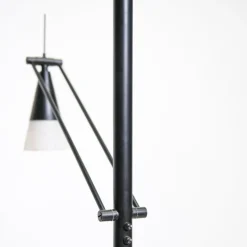 Best Pamono Iron Floor Lamp, 1980s