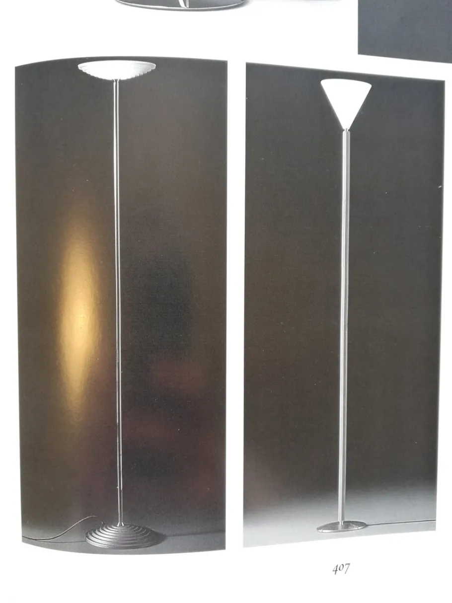 Pamono Italian 2782 Floor Lamp from Fontana Arte, 1980s