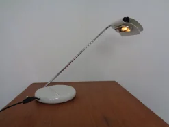 Best Pamono Italian Adjustable and Dimmable Tegola Desk Lamp by Bruno Gecchelin for Skipper & Pollux, 1960s