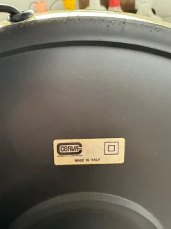 Online Pamono Italian Adjustable Floor Lamp in Brass Plated Metal from Cerva, 1980s