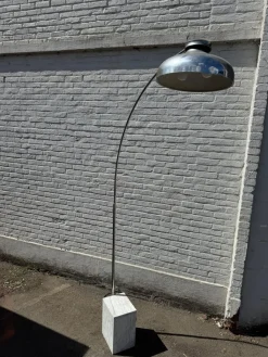 Sale Pamono Italian Arc Floor Lamp with Marble Base, 1970s