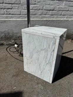 Sale Pamono Italian Arc Floor Lamp with Marble Base, 1970s