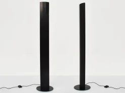 Discount Pamono Italian Black Metal Luminators by Alessandro Mendini, 1980, Set of 2