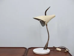 Best Pamono Italian Brass and Marble Table Lamp by Oscar Torlasco for Lumen, 1950s